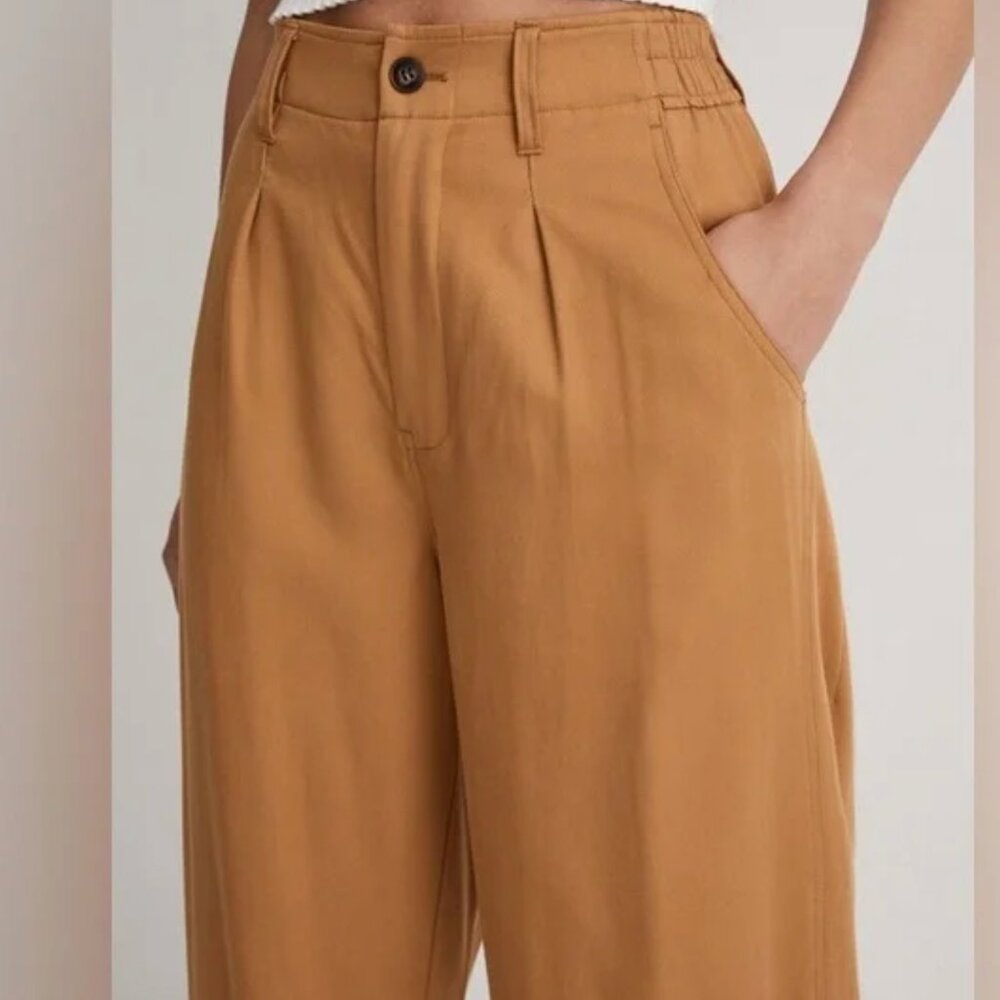 NWT Madewell The Neale Straight-Leg Pant in Drapeweave- 12 - Picture 2 of 11